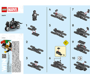 LEGO Venom Street Bike 30679 Instrucciones