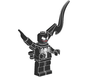 LEGO Venom jossa 2 Selkä Appendages Minihahmo