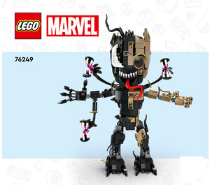 LEGO Venomized Groot Set 76249 Instructions