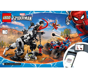 LEGO Venomosaurus Ambush 76151 Instrukce