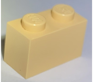 LEGO Very Light Orange Brick 1 x 2 with Bottom Tube (3004 / 93792)