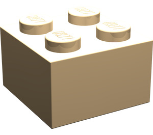 LEGO Heel licht oranje Steen 2 x 2 (3003 / 6223)
