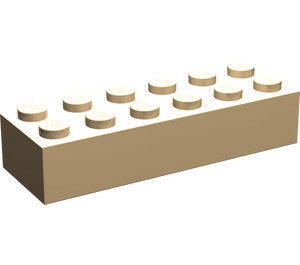 LEGO Sehr hellorange Backstein 2 x 6 (2456 / 44237)