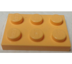 LEGO Very Light Orange Plate 2 x 3 (3021)