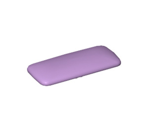 LEGO Very Light Purple Rectangular Clikits Icon with Pin 1 x 3 (51035)