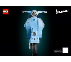LEGO Vespa 125 Set 10298 Instructions