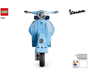 LEGO Vespa 125 Set 10298 Instructions