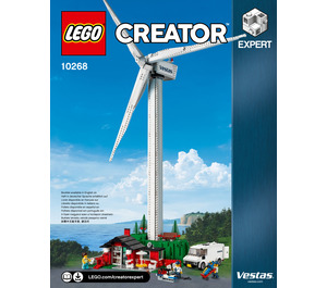 LEGO Vestas Wind Turbine Set 10268 Instructions