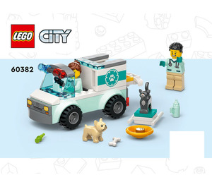 LEGO Vet Van Rescue Set 60382 Instructions