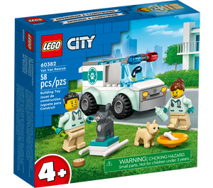 LEGO Vet Van Rescue 60382 Packaging