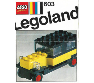 LEGO Veteran Car Set 603-3 Instructions