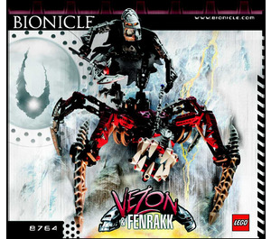 LEGO Vezon & Fenrakk Set 8764 Instructions