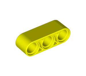 LEGO Vibrant Yellow Beam 3 (32523 / 41482)