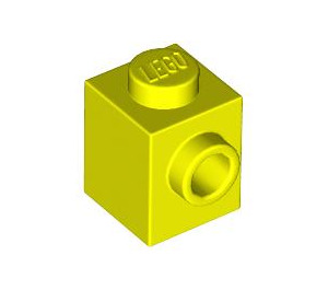 LEGO Jaune vif Brique 1 x 1 avec Stud sur Une Côté (87087)
