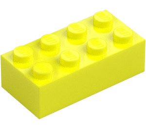 LEGO Jaune Vif Brique 2 x 4 (3001 / 72841)