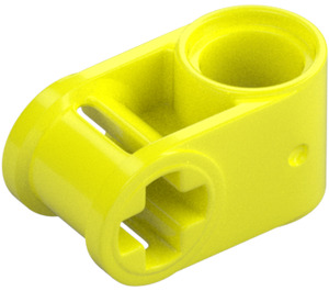 LEGO Vibrant Yellow Cross Block 90° 1 x 2 (Axle/Pin) (6536 / 40146)