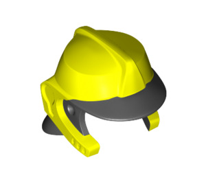 LEGO Leuchtendes Gelb Firefighter Helm (69971)