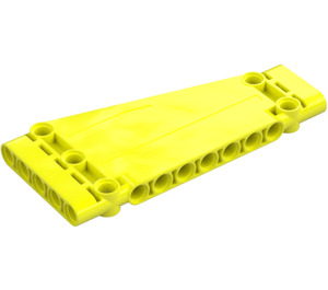 LEGO Kirkkaankeltainen Litteä Paneeli 5 x 11 Kulmikas (18945)