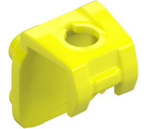 LEGO Vibrant Yellow Neck Bracket with 4 Back Studs and Front Harness (41811)