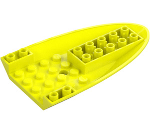 LEGO Lysande Gul Flygplan Botten 6 x 10 x 1 (87611)