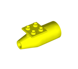 LEGO Levendig geel Vliegtuig Straalmotor (4868)