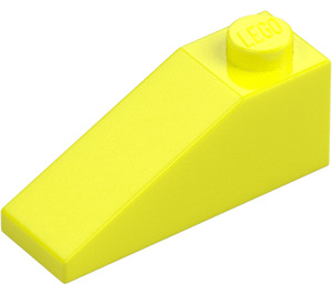 LEGO Vibrant Yellow Slope 1 x 3 (25°) (4286)