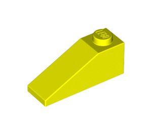 LEGO Levendig geel Helling 1 x 3 (25°) (4286)