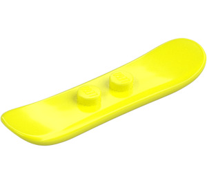 LEGO Zářivě žlutá Snowboard (Krátký) (18746)