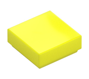 LEGO Vibrant Yellow Tile 1 x 1 with Groove (3070 / 30039)