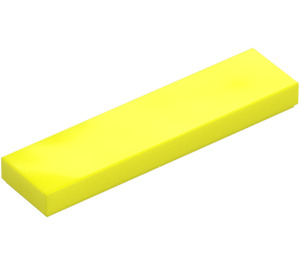 LEGO Vibrant Yellow Tile 1 x 4 (2431 / 35371)