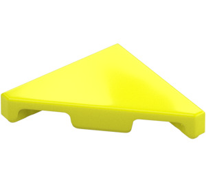 LEGO Amarillo vibrante Plana 2 x 2 Triangular (35787)