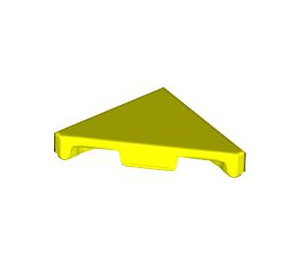 LEGO Leuchtendes Gelb Fliese 2 x 2 Dreieckig (35787)