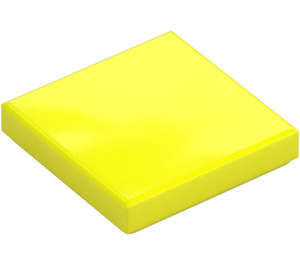 LEGO Vibrant Yellow Tile 2 x 2 with Groove (3068 / 88409)