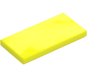 LEGO Vibrant Yellow Tile 2 x 4 (87079)