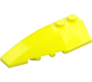 LEGO Żywy żółty Klin 2 x 6 Podwójnie Lewy (5830 / 41748)