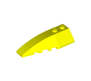 LEGO Leuchtendes Gelb Keil 2 x 6 Doppelt Links (5830 / 41748)