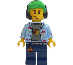 LEGO Video Game Champ minifiguur