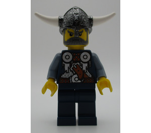 LEGO Viking Chess Bishop avec Glued Cornes Minifigurine