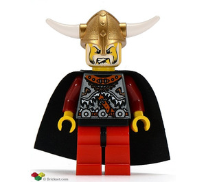 LEGO Viking King avec Noir Casquette Minifigurine