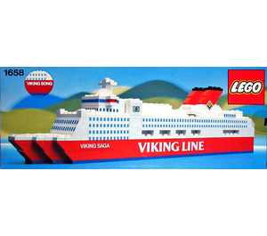 LEGO Viking Line Ferry 'Viking Saga' Set 1658