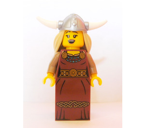 LEGO Viking Donna Minifigure