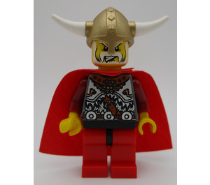 LEGO Vikings Rød Chess King Minifigur