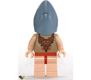 LEGO Viktor Krum in Haai Transformation minifiguur