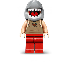 LEGO Viktor Krum with Gray Shark Head Minifigure