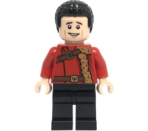 LEGO Viktor Krum con Rojo Chaqueta Minifigura