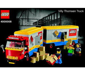 LEGO Villy Thomsen Truck Set 4000008 Packaging