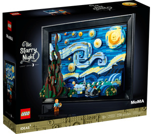 LEGO Vincent van Gogh - The Starry Night 21333 Packaging