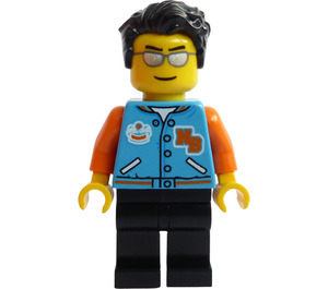 LEGO Vintage Samochód Fan Minifigurka