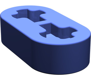 LEGO Violett Strahl 2 x 0.5 mit Achse Löcher (41677 / 44862)