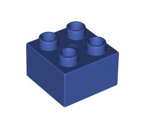 LEGO Violet Duplo Brique 2 x 2 (3437 / 89461)
